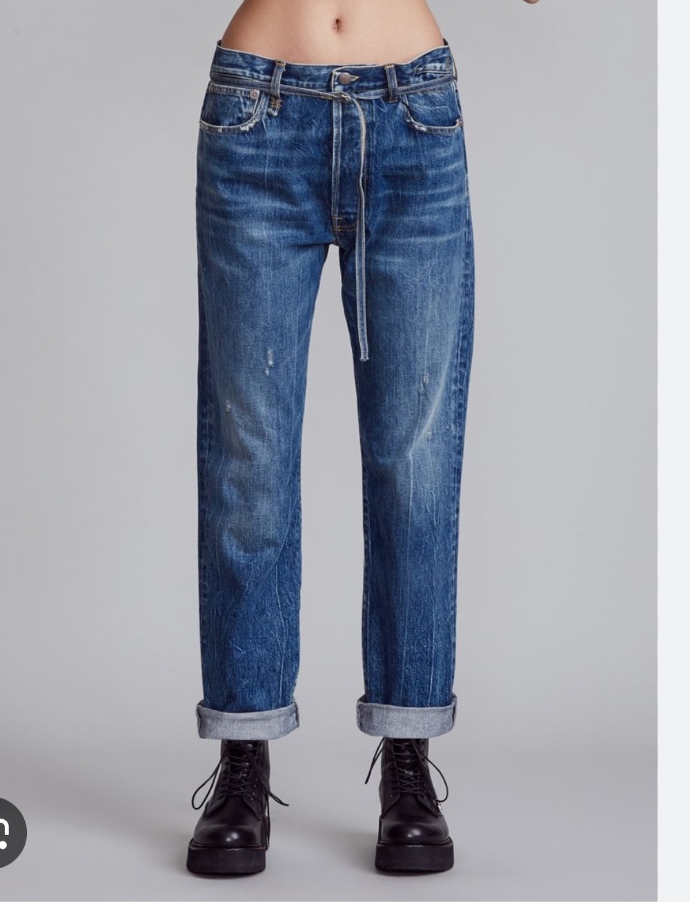 R13 Hayden paperbag denim size 25 in Kelly